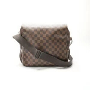 Louis Vuitton Naviglio Bag Shoulder Brown Damier